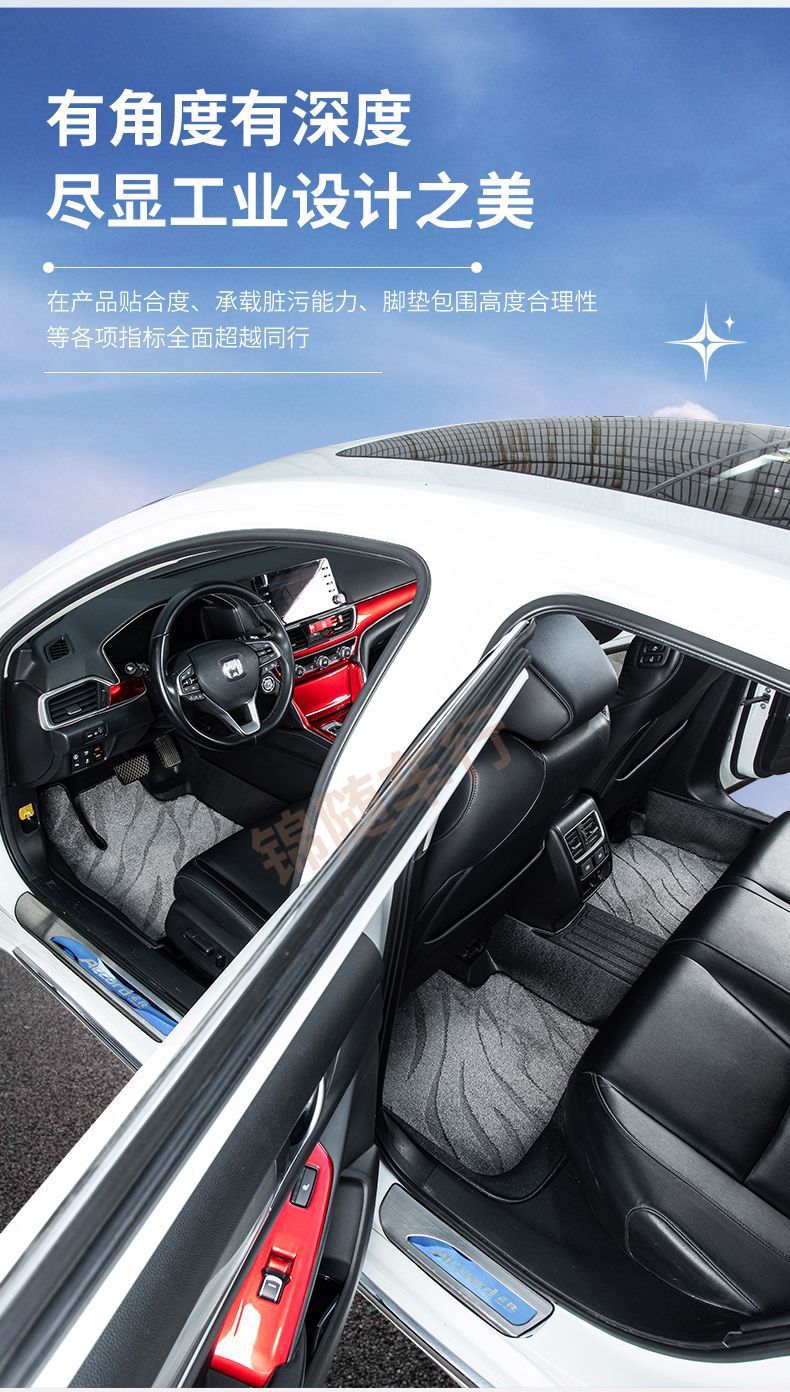 Suitable for Car Floor Mats, Upper Floor Mats, Starry Sky Blankets, Tpe Upper Starry Sky Blankets, Carpet-Type Wire Hoop Leather Upper Mats