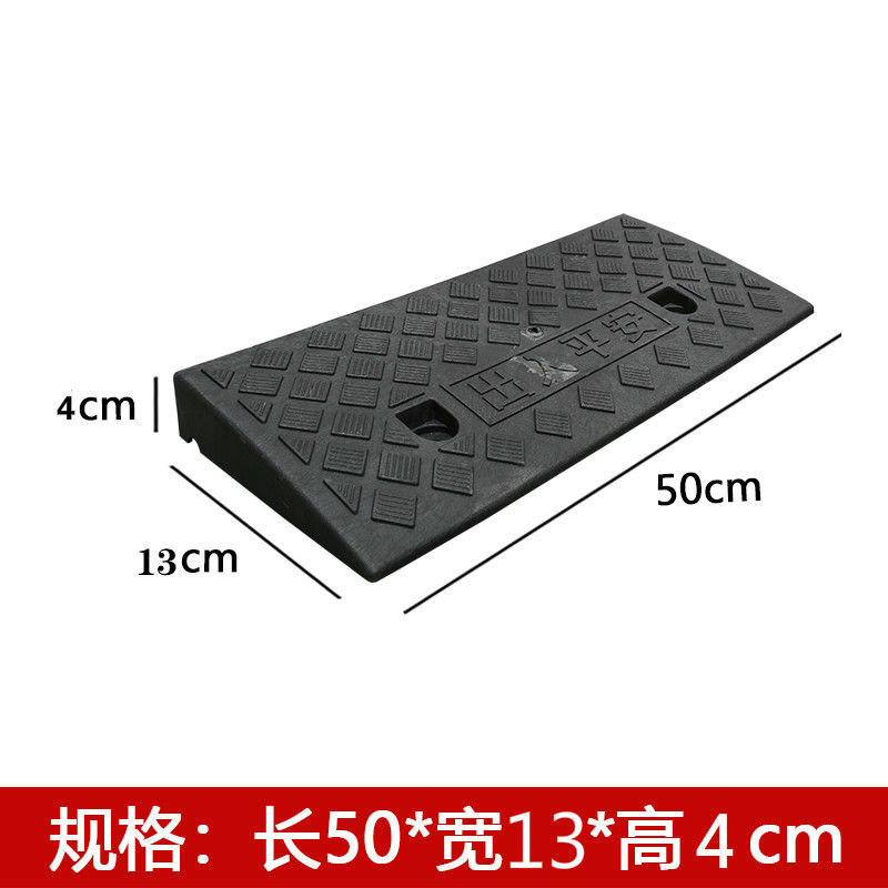Estera pendiente paso estera umbral estera carretera pendiente de plástico coche cuesta arriba escalada carretera diente velocidad golpe pendiente tablero