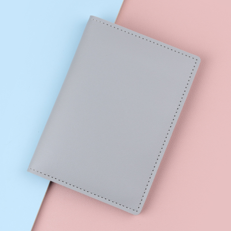 Pasaporte de pasaporte Bolso de pasaporte de cuero suave unisex, portatarjetas de máquina, portatarjetas, carnet de conducir, pasaporte multifuncional, pasaporte al por mayor