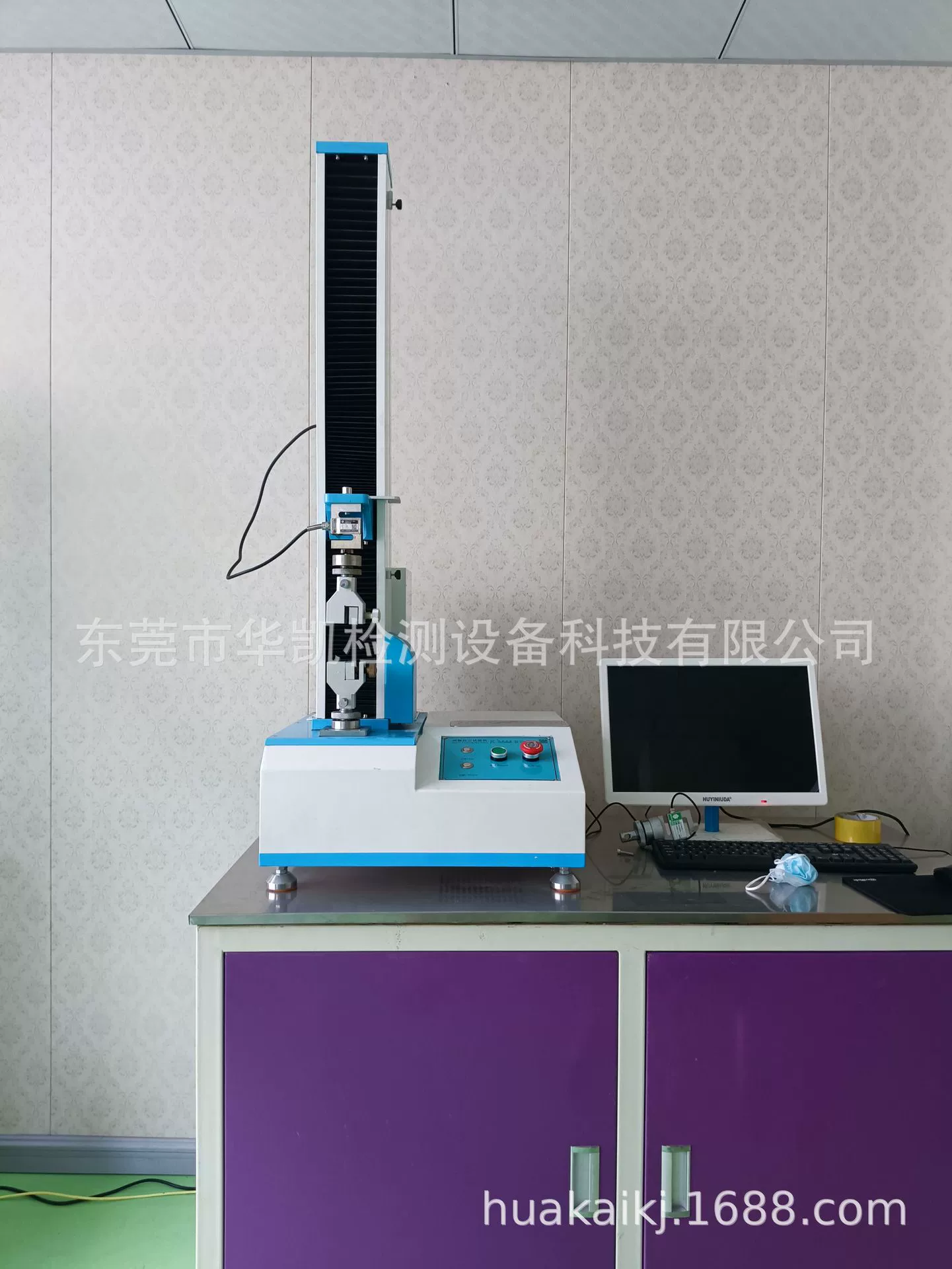 Фабрика поставляет одностоечный растяжимый фильм машины испытания пластиковый растяжимый тестер одиночной руки растяжимый