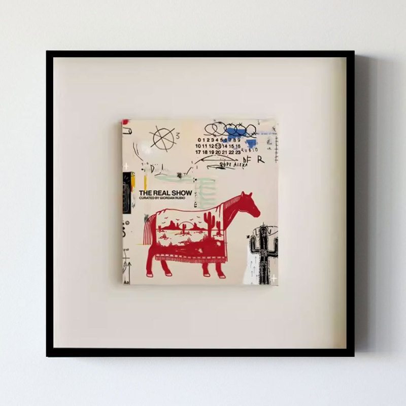 简约多巴胺客厅沙发装饰画高级艺术餐厅玄关壁画小众抽象卧室挂画|undefined