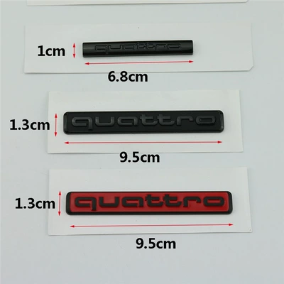 Car logo — Suitable for Audi center console four-wheel