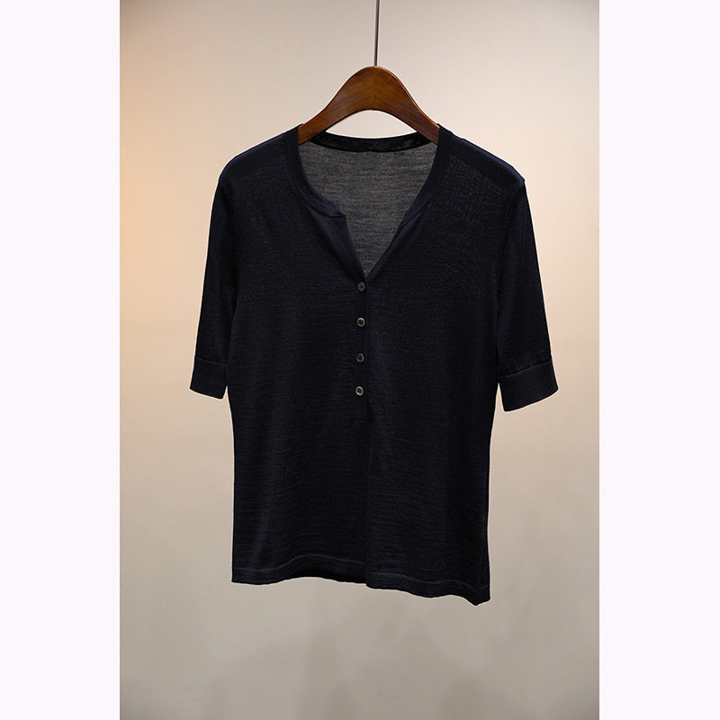 Advance sale Do not lose grace Simple Casual,Neat Sleeve Borneol Sweater sweater