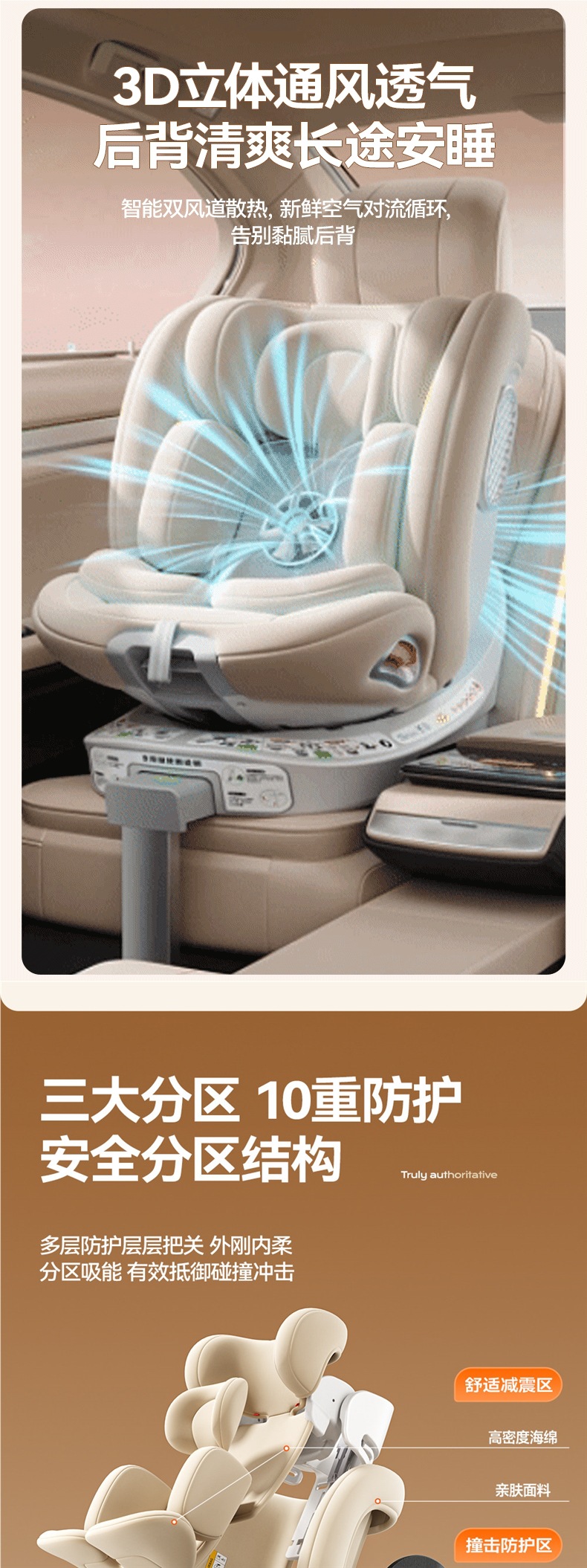 German DWARFOO child safety seat for cars, suitable for infants and toddlers aged 0 to 12 years, portable reclining seat