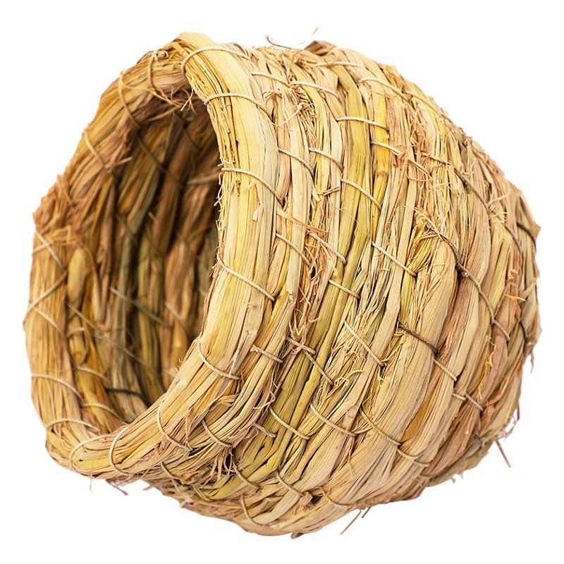 Производители соломенное Птичье гнездо голубятня молочница Птичье гнездо теплое подвесное гнездо тигра попугая гнездо принадлежности для разведения