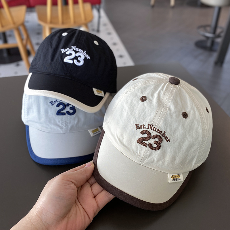 Sombrero de bebé verano delgado para niños gorras de béisbol con lengua de pato tesoro para hombre, secado rápido, sombra de verano, sol, sol, verano para niños