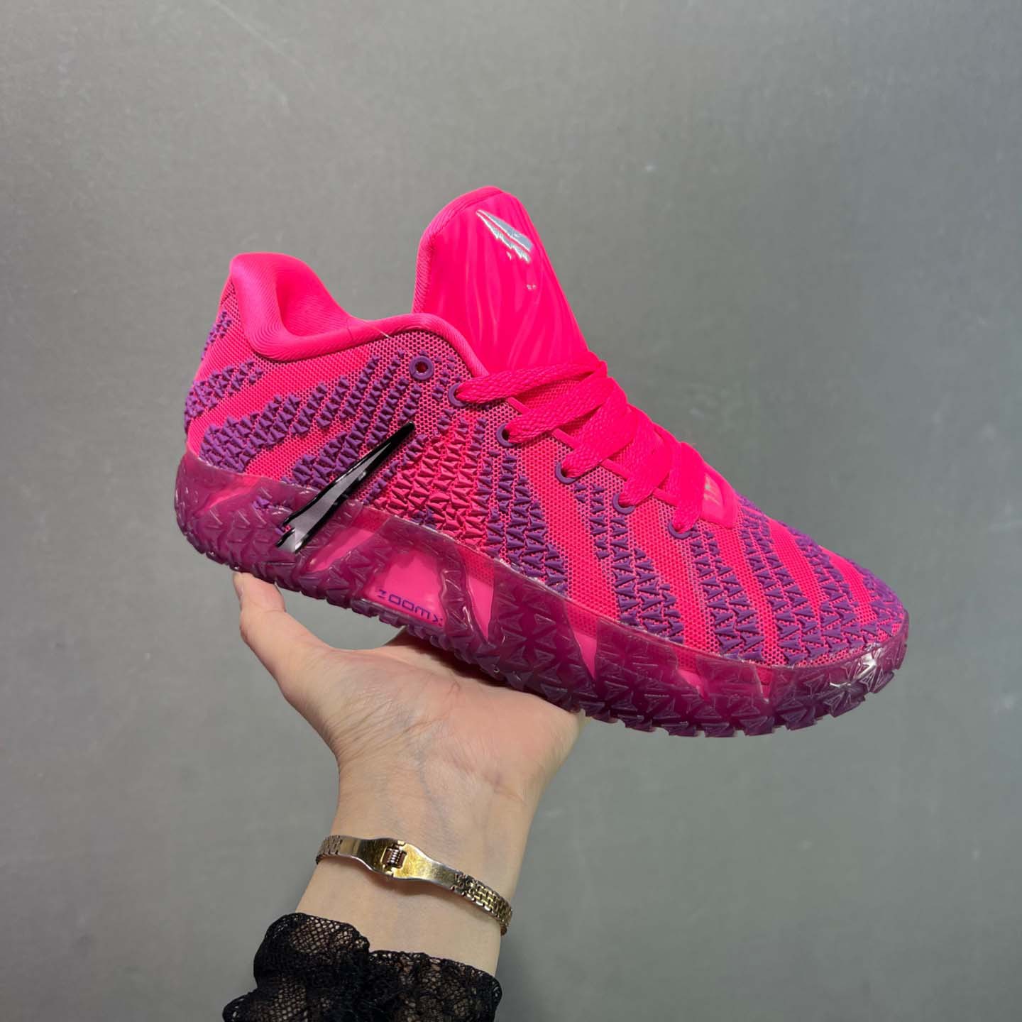 Putian Chunyuan JA3 zapatos de baloncesto Morant 3 generaciones zapatos de baloncesto azul hombres y mujeres zapatos deportivos casuales de moda