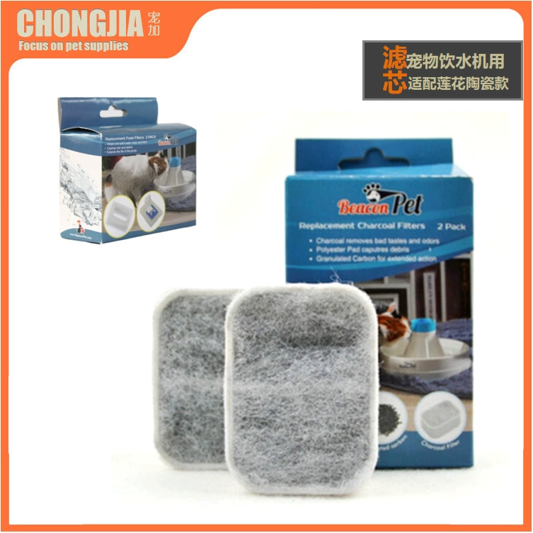 Универсальный легкий Лотос керамический диспенсер для воды фильтр сердечник Оазис для кошек и собак диспенсер для воды фильтр с активированным углем хлопковый костюм