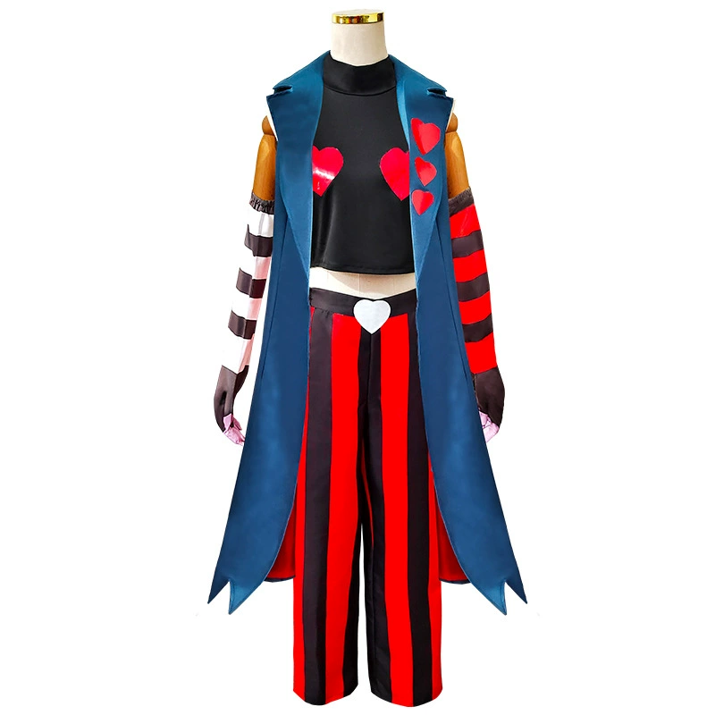Костюм Hell Inn cos VelvetHazbin Hotel Velvet для Хэллоуина, костюм для выступления