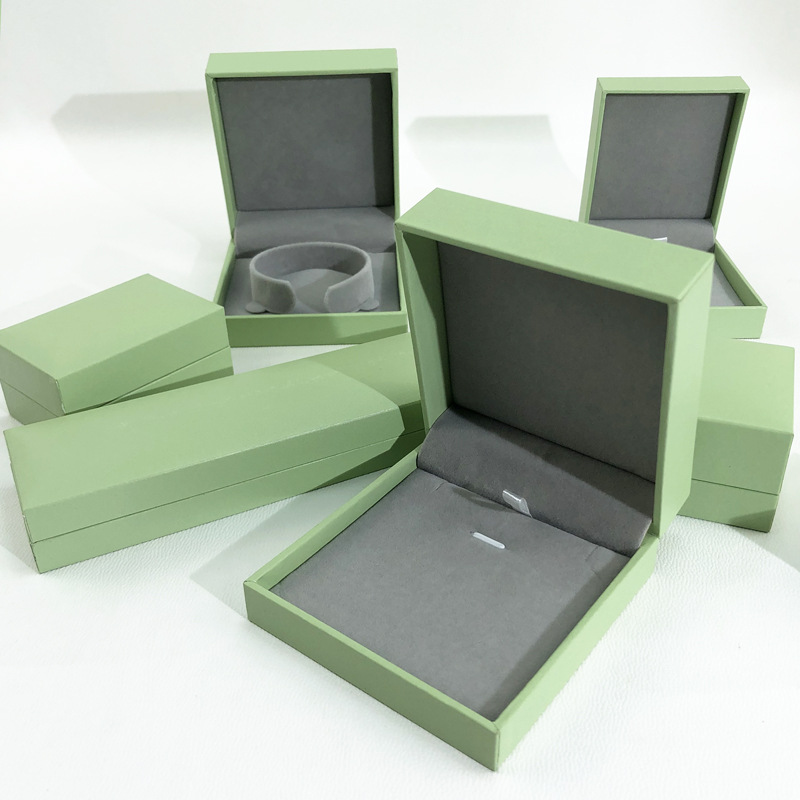 323g Weight Jewelry Boxes Classification 1 Piece Composite Material Simple Style Holiday Daily Solid Color Jewelry Boxes