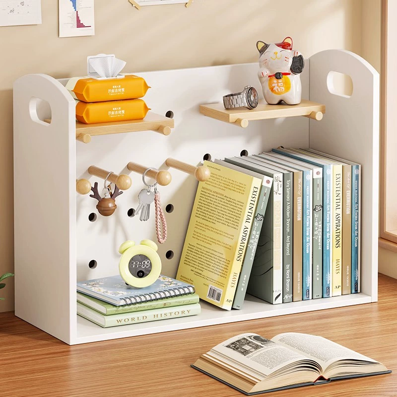 Книжная полка столешница стеллаг простой шкафчик на студенческом столе