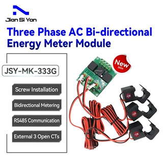 JSY-MK-333G 100A 380V Bi-directional 3P Energy Meter Module