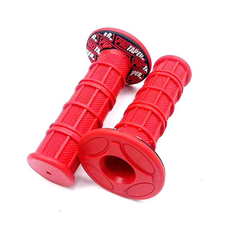 Motorcycle Modification Accessories Handlebar Rubber Sleeve Motorcycle Off-Road Vehicle Street Car Sports Car Throttle Grip Rubber Sleeve Anti-Slip and Wear-Resistant