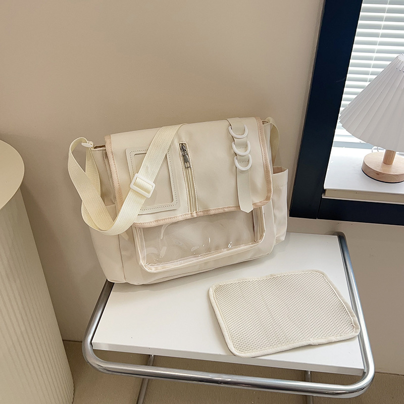 Mochila universitaria japonesa de la escuela secundaria, mochila universitaria de mujeres, alta capacidad, valor de la cara, bolsa de primavera de 2025