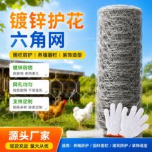 定制铁丝网热镀锌铁丝网定制装饰六角网铁丝养殖防护网拧花跨境批