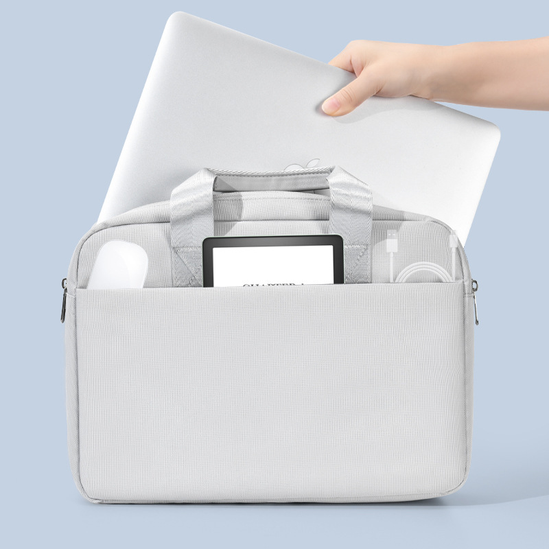 16inch Large-Capacity Portable Laptop Bag Suitable for Lenovo 14, Huawei, Xiaomi, Apple 13, Anti-Drop and Shockproof 16inch Large-Capacity Portable Laptop Bag Suitable for Lenovo 14, Huawei, Xiaomi, Apple 13, Anti-Drop and Shockproof
