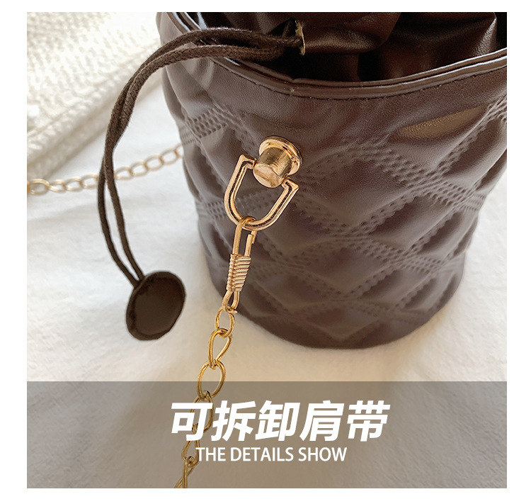 This Year's Popular Chain Bag For Women 2022 New Fashion Shoulder Trendy Crossbody Bag Mini Bucket Small Bag display picture 22