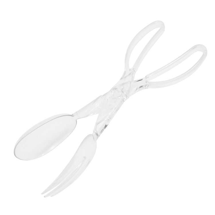 Transparent plastic snacks