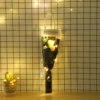 Mid -No. 3 roses [Champagne color] Give a gift bag with lights