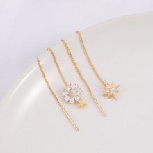 18K����΢肰�â�Ƕ��� �~�����W���ʯ���� INSͬ��s���
