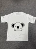 a white T-shirt
