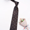 Men's retro fashionable tie flower-shaped, wide color palette, polyester, wholesale