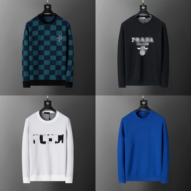 Cross-Border 2025 Knitted Jacket Pullover Sweater Long-Sleeve Stylish Long-Sleeve Men's Style One-Piece Wholesale Pure Wool Cross-Border 2025 Knitted Jacket Pullover Sweater Long-Sleeve Stylish Long-Sleeve Men's Style One-Piece Wholesale Pure Wool