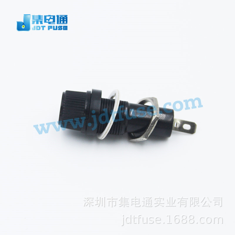 J3-12集电通5*20保险管座子10A 250V玻璃 陶瓷保险管座子厂家直销