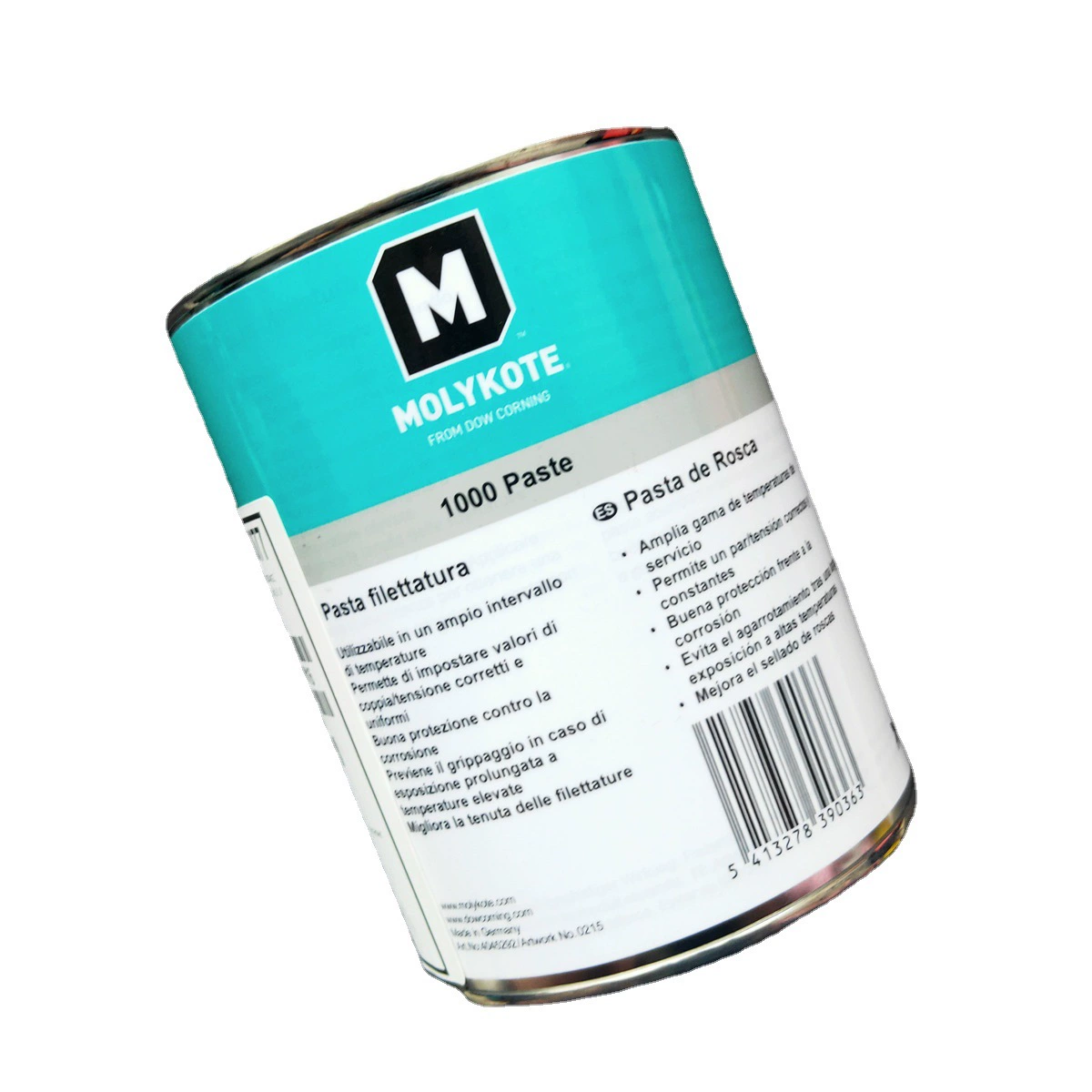 Оригинальная паста Dow Corning Molec 1000, устойчивая к высоким температурам, Металлическая резьба, смазка для болтов, противозахватный агент