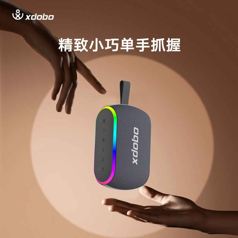 XDOBO x 8 Mini II喜多宝防水ブルートゥーススピーカー30w屋外乗用サブウーファ小音響|undefined