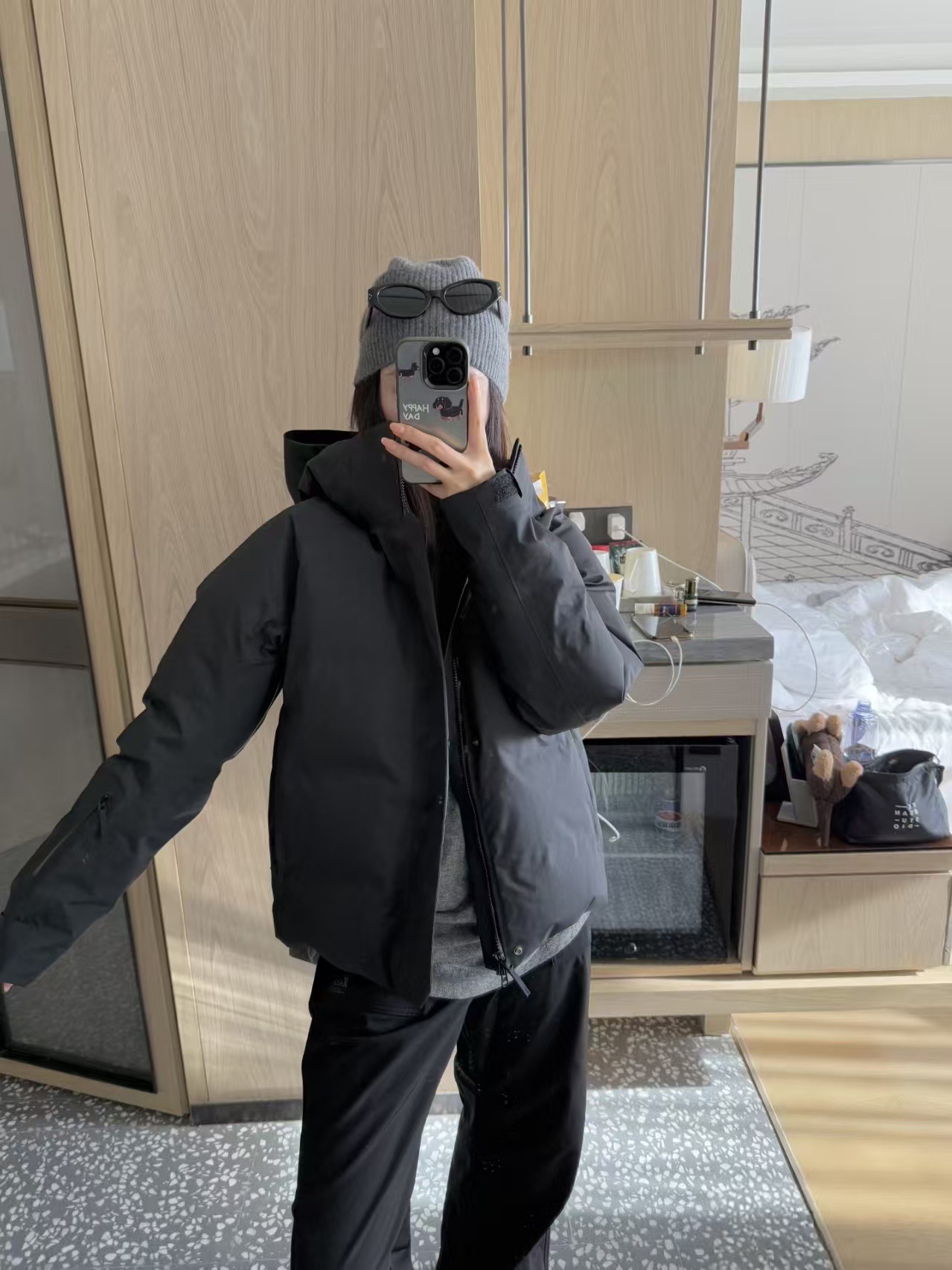 Bird 's Home nuevo Andessa plumón chaqueta de mujer abrigo de esquí corto chaqueta de montaña calentamiento grueso