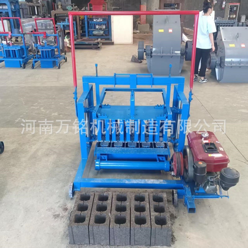 Diesel máquina de ladrillo hueco