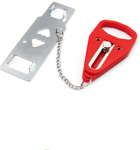 Travel door lock portable door lock anti-theft padlock travel temporary door blocking door device