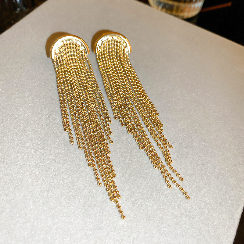 Casual, Daily Occasion 1 Pair Retro Simple Style Geometric Plating Alloy Drop Earrings