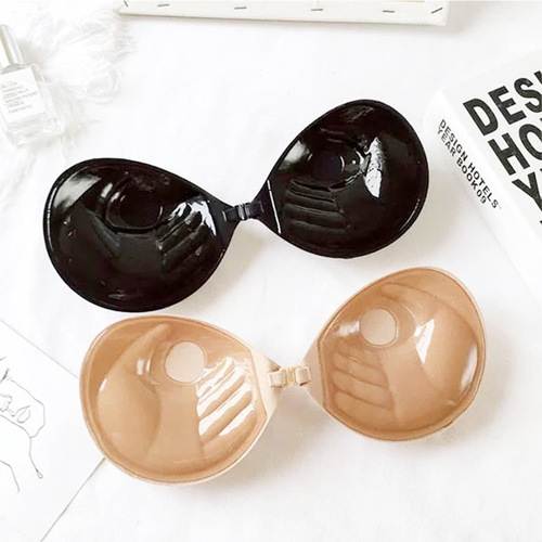 Palm Rest Wings Silicone Invisible Bra Thickened Chest Patch Gathering Breathable Angel Wings Bridal Invisible Bra Manufacturer