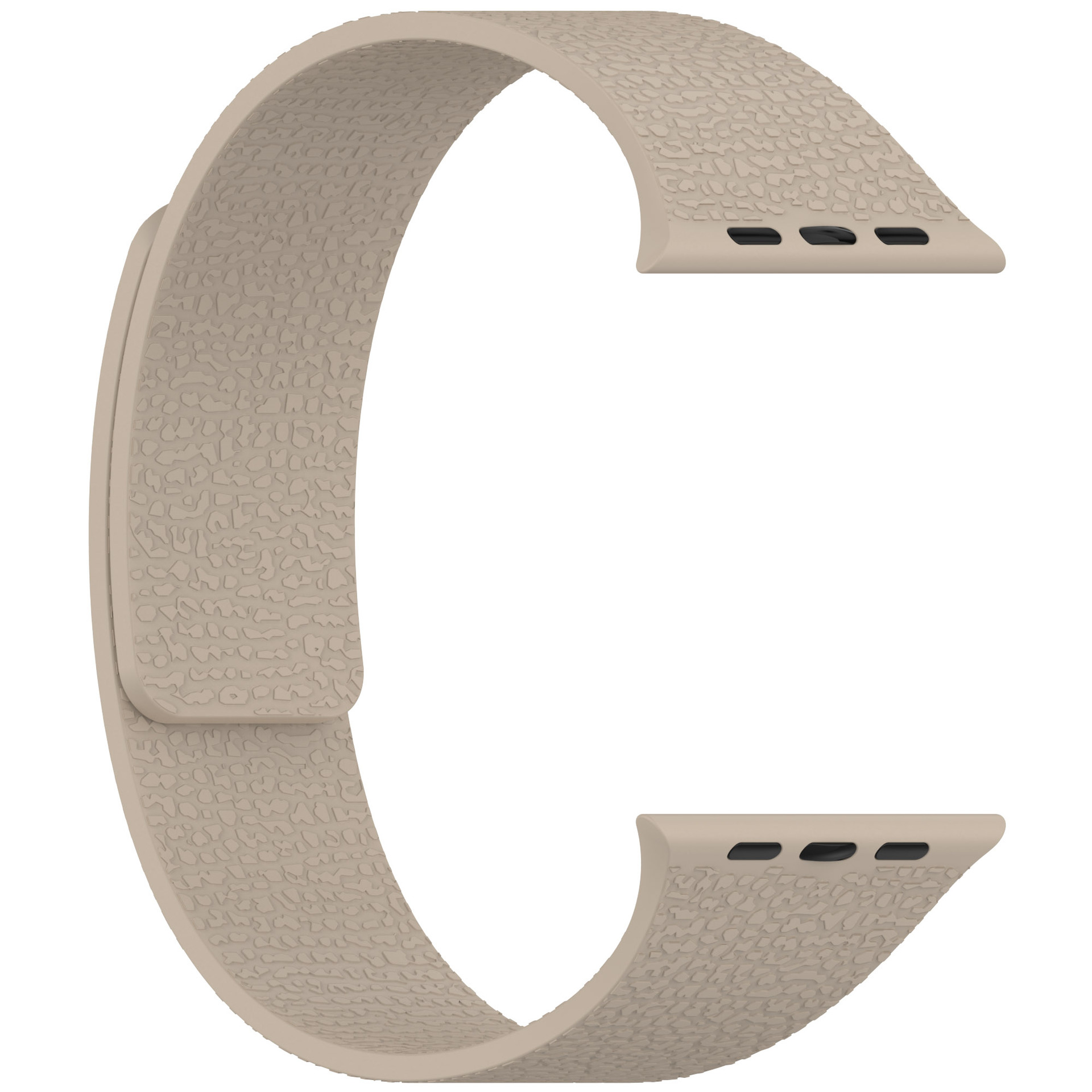 Suitable for Huawei gt5, Xiaomi s4, Apple iwatch9, litchi pattern silicone soft magnetic ultra watch strap s10 undefined