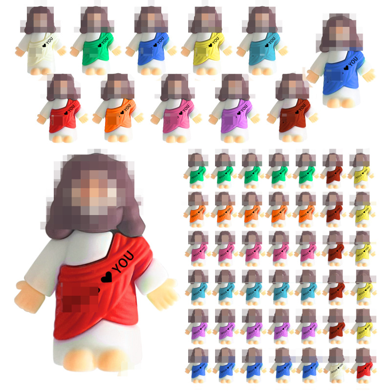 2025 クロスボーダーホットスタイルイースターミニ PVC ソフトプラスチック装飾品クリエイティブギフト小人装飾デスクトップ装飾品|undefined