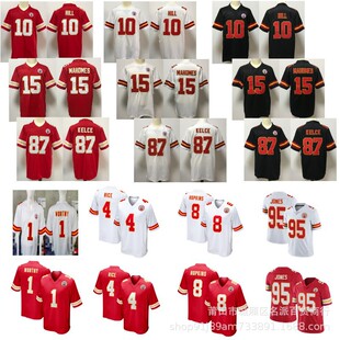 NFL Jersey Chiefs Jersey 15 87 Kansas City Chiefs Mahomes jersey