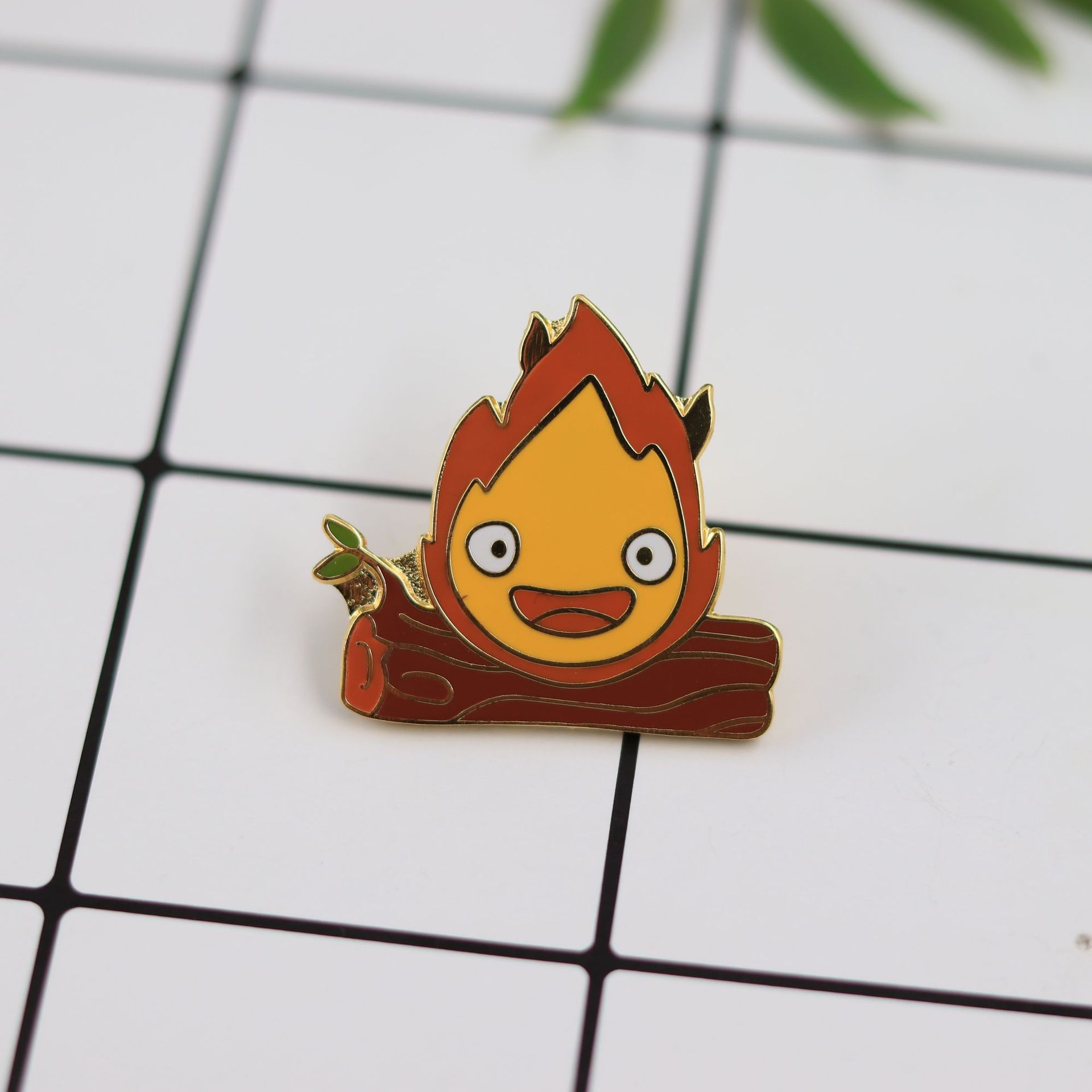 Cartoon cute badge