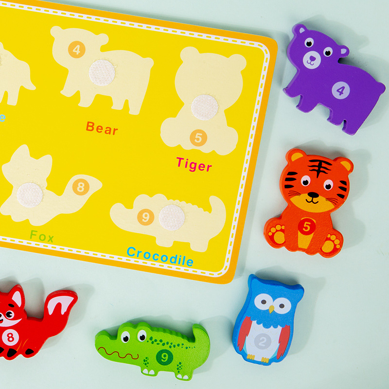Montaña de educación temprana puzzle puzzle puzzle infantil forma emparejada juguete de bloques de construcción para niños y niñas bebé agarrar tablero