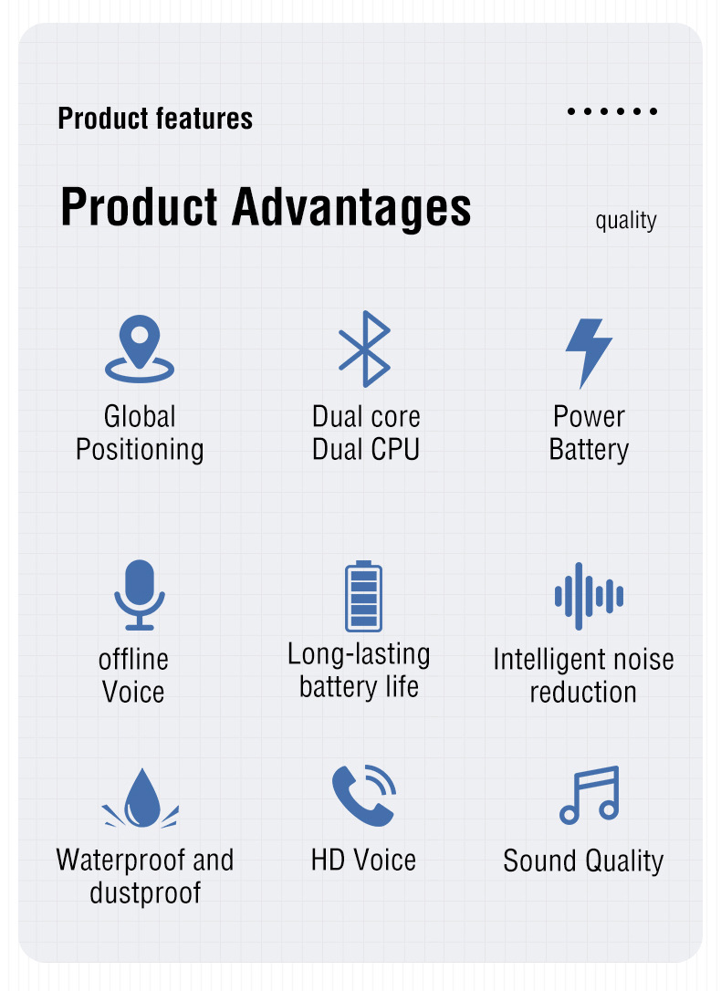 D3 Helmet Bluetooth Headset with Global Positioning, Waterproof, Dustproof, Intelligent Noise Reduction, Offline Ai Voice Helmet Headset