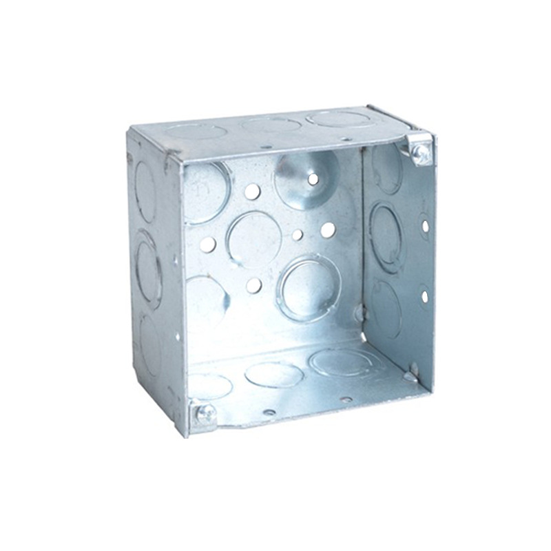 USLINSKY Lingtian UL - Caja de Conexiones Galvanizada Estándar Estadounidense 4x4, Placa de Cubierta para Caja de Interruptores y Enchufes, para Instalación en Superficie y Empotrada 4232 image 3