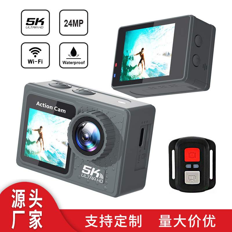 跨境5K运动相机 Action camera 防抖防水运动摄影机 运动相机5K
