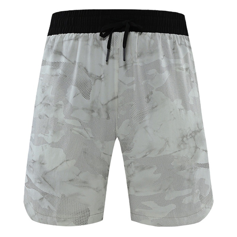 Pantalones cortos deportivos de fitness al aire libre de los hombres de verano moda Pájaro casa casual suelta transpirable pantalones cortos de secado rápido