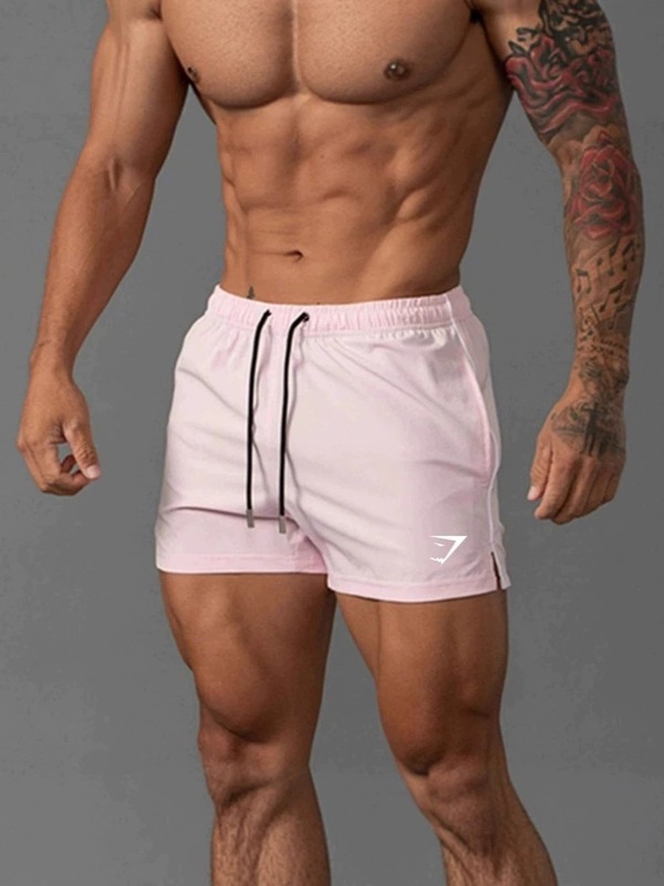 GYMSHARK健身短裤男士夏季速干透气薄款跑步骑行透气训练3分短裤|undefined