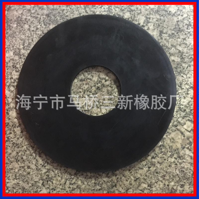 橡胶垫块 设备减震橡胶垫防震垫 桥梁缓冲橡胶垫块 圆形橡胶块