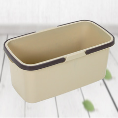 Household rectangular wash mop bucket thickened floor mop bucket sponge mop handle portable mop bucket rinse mop plastic bucket