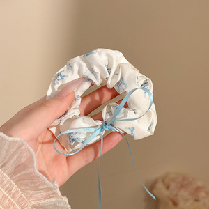 Anillo de cabello perezoso coreano cuerda de cabeza intestino grande niñas de alto nivel de la sensación de cabello de alta elasticidad correa de cabello de cabello super grande