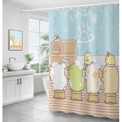 Japanese cartoon cute curtain