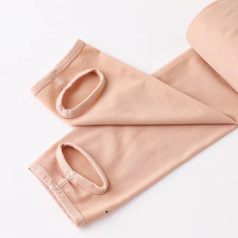 Primavera y otoño delgada mujer acero calcetines resistentes al desgaste anti-gancho alambre anti-descomposición calcetines resistentes no se pierden piernas delgadas